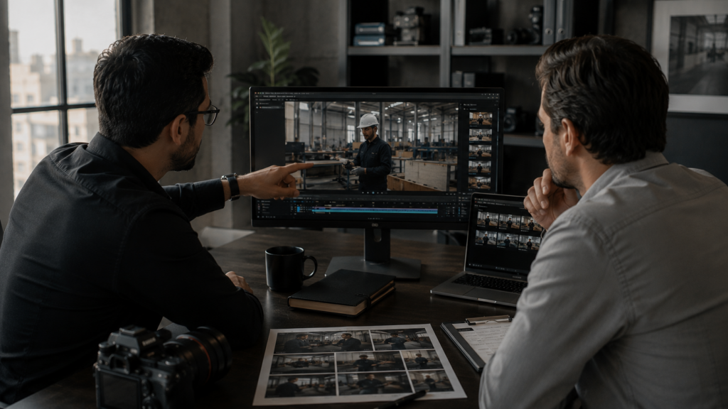 Entrega y postproducción de video corporativo por Filmmen CDMX
