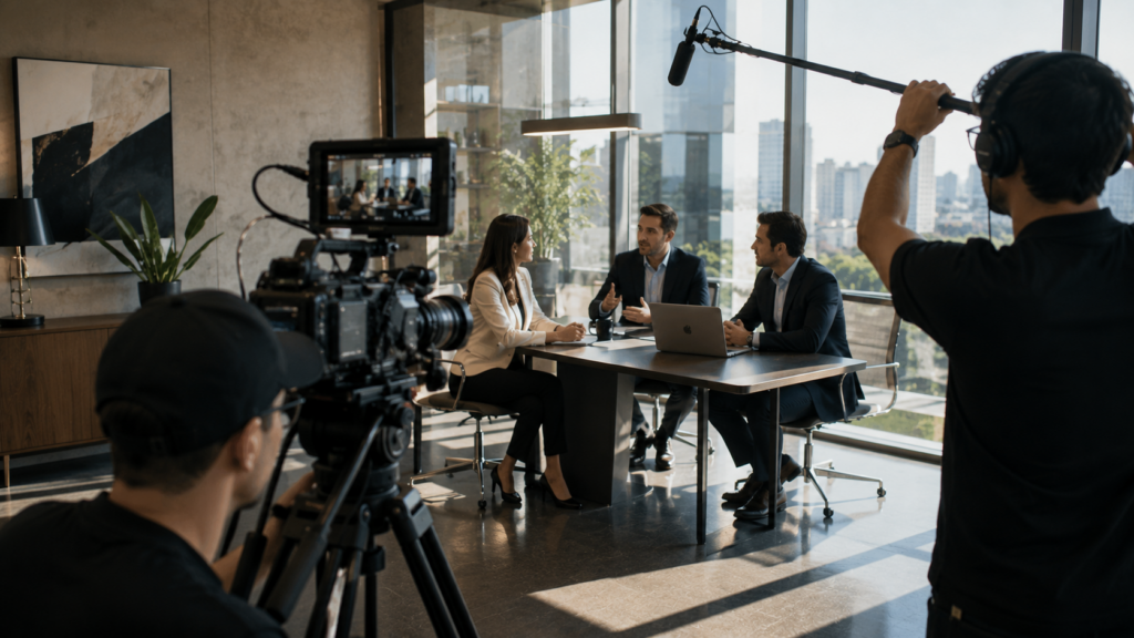 Video corporativo CDMX para empresas - Filmmen productora audiovisual